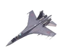 Metal Modelo Aeromodelismo Réplica Detallada del Modelo De Avión De Combate Su35 A Escala 1:100 para Coleccionistas Militares. Miniatura a Escala