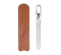 Metal Nail File - Stainless Steel Double Sided Emery Manicure Tool