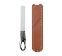 Metal Nail File - Stainless Steel Double Sided Emery Manicure Tool