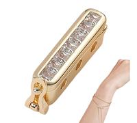 Metal Necklace Adjuster, Jewelry Shortener Clasp System, Length Control Accessory with Secure Fit Design Feature, Fashion Jewelry Kit, Adjustment Clip with Reliable Build for Party Travel Wear