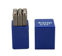 Metal Number Stamps Set High Carbon Steel 9Pcs Durable Number Punch Stamps for Leather Wood Jewelry Crafting Tool with Storage Box Christmas Gifts