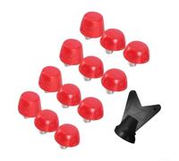 Metal Nylon Soccer Cleats 12pcs M5 Thread Size(red) | Nylon metal build, weather resistant, para durable wear, long lasting, various colors