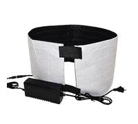 Metal Oil Drum Heater, Metal Oil Drum Heater Pail Barrel Band Barrel Silicone Heat Pad Warmer, With Its Own Ptc Characteristics, For Plastic Barrels, Adjustable Temperature, HUANGHAIQIU