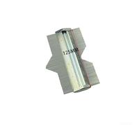 Metal para medidor de contorno, duplicador de forma plateada de 5 pulgadas para carpintería, reparación de carrocería de automóvil, herramientas de trabajo de chapa de acero inoxidable (125 mm)