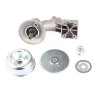 Metal para recortadora FS55, conjunto de accionamiento de repuesto para cabezal de cepillo, engranajes de tierra de precisión para una transferencia de potencia suave, césped plateado para piezas de