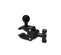 Metal pequeña Cabeza vigorosamente Clip cámara SLR Universal Cabeza esférica fotografía Multifuncional Tipo Pinza Cangrejo Clip Fijo