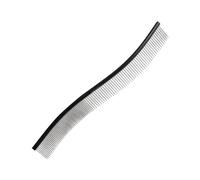 Metal Pet Hair Removal, Dog Grooming Comb, Cat Grooming Tool, Material Stainless Steel, Aluminio Tubo Curved, para remover Tangles and Knots at Home 1-3 cm