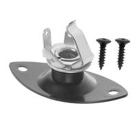 Metal Placa de Conexión Negro, para Guitarra Eléctrica | Pieza de Repuesto Resistente al Desgaste, Fácil Instalación, para Guitarristas, Uso Guitarra Varios estilos