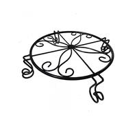 Metal Plant H Flower Pot Duty Pot H Indoor Outdoor R Ant Iron En Container Round1pcs-