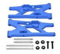 Metal Rear Suspension Swing Arm, Aluminum Alloy, 1 Pair for Lasernut U4 1/10 Remote Control Car - CNC Precision, Lightweight Durable, Fácil Instalación y Larga Vida Útil (Azul)