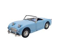 Metal Réplica Coche 1:18 Austin 3000 MKII Healey Sports Car Model Simulación De Vehículo Estático Colección Decoración Mini Modelo Vehicular(Blue)