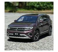 Metal Réplica Coche 1 18 para FAW Volkswagen 2021 SUV Aleación De Zinc Modelo Coche De Juguete Fundido como Regalo del Día del Padre Adulto Mini Modelo Vehicular(Purple)