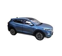Metal Réplica Coche 1:18 para Tucson SUV Simulación De Aleación De Coche Modelo Decoración del Hogar Metal Beijing Hyundai Mini Modelo Vehicular