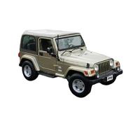 Metal Réplica Coche 1 18 para Wrangler Classic Convertible Alloy Diecast Car Model como Regalo del Día del Padre Adulto Mini Modelo Vehicular(Verde)