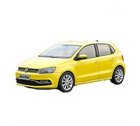 Metal Réplica Coche 1 18 Shanghai Volkswagen New Polo 2016 New Polo Polo Car Model Mini Modelo Vehicular(Yellow)