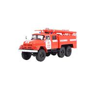 Metal Réplica Coche 1 43 para AC-40 Camión De Bomberos Ruso con Tracción En Todas Las Ruedas Colección Modelos Camiones Bomberos Forestales Mini Modelo Vehicular