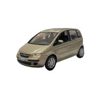 Metal Réplica Coche 1:43 para FIAT Idea Oro Azteco 2003 Modelo De Vehículo Estático Terminado Mini Coche Regalo Mini Modelo Vehicular