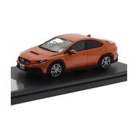 Metal Réplica Coche 1:43 para Subaru WRX S4 STI Sport R 2021 Simulación Vehículos Modelo Coleccionable Mini Modelo Vehicular(Orange)