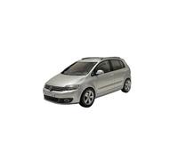 Metal Réplica Coche 1:43 para Volkswagen Golf Plus 2009 Modelo De Coche Estático De Simulación De Aleación Mini Modelo Vehicular