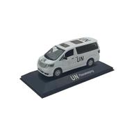 Metal Réplica Coche 1:43 Toyota Alphard Modelo Coche Estático Aleación Colección Regalos Navideños Vehículo De Juguete para Niños Exhibición Mini Modelo Vehicular