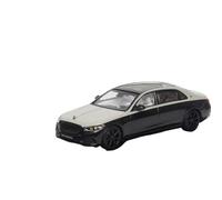 Metal Réplica Coche 1:64 para Benz S680 Clase S Serie Dark Night 2023 Sedán Simulación Modelo De Aleación Decoración Mini Modelo Vehicular