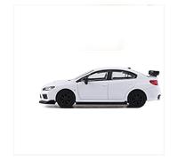Metal Réplica Coche 1 64 para Subaru S207 WRX STI Aleación Modelo De Coche Metal Diecast Simulación Niño Regalo Mini Modelo Vehicular(White)