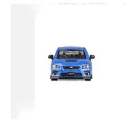 Metal Réplica Coche 1 64 para Subaru WRX STI S207 Aleación De Fundición A Presión Modelo De Coche Colección De Simulación De Regalo Mini Modelo Vehicular(Azul)