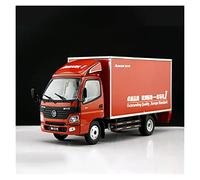 Metal Réplica Coche For Foton Van 1 24 Camión Ingeniería Transporte Vehículo Aleación Modelo De Coche Recuerdo Pantalla Estática Mini Modelo Vehicular