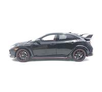 Metal Réplica Coche LCD 2020 1 18 Honda Civic Type R FK8 Alloy Car Model Japanese Sports Car Model Mini Modelo Vehicular(Negro)