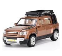 Metal Réplica Coche para Coche De Lujo 1 32 Tirar hacia Atrás Puede Abrir La Puerta Coche De Juguete Regalo Cumpleaños para Niños Y Adultos Mini Modelo Vehicular(Brown)