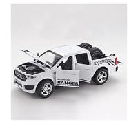 Metal Réplica Coche para La Nueva Marca Ford 1 32 Juguete De Modelo De Coche Altamente Simulado Decoración del Hogar para Niños Mini Modelo Vehicular(White)