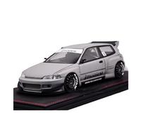 Metal Réplica Coche Réplica De Coches Clásicos De Recuerdo Honda Civic EG6 Pandem Escala 1:18 Mini Modelo Vehicular