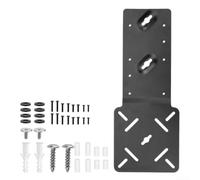 Metal resistente para placa de montaje VESA para estación de acoplamiento Dell WD19 WD22TB4, soporte trasero debajo del escritorio o monitor, soporte de ahorro de espacio 30,3 x 12,1 x 7,5 cm
