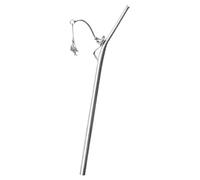 Metal Reusable Straws Portable - Fishing Design Accessory Set, Outdoor Straw with Compact Case, Travel Straw with Fish Print, Camping Drink, Metal Straws for Cruise Hiking Coffee Tea