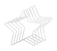 Metal Rings - 20 cm Star Frame | 5 piezas Window Decoration | For Macrame Flower Suncatcher Birthday Wedding Party Window Holiday