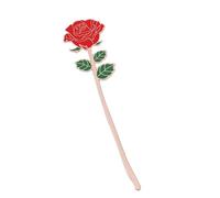 Metal Rose Bookmarks Página De La Librería Metal Marca Del Regalo Para Amantes Lector Lector Escritor Alumno Alumno Lectura Compañero