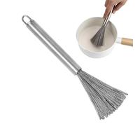 Metal Scrubbers - Stainless Steel Scrubber with Handle, Cleaning Brush For Tumblers, Dish Scrubber Brush with Handle | Deep Cleaning Scrubbers Pots Pans Tumblers Scrubberror Cleanings Dishes