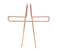 Metal Sheet Music Clip | Sturdy Book Holder for Piano Guitar Violin Practice | Secure Page Holder for Music Books, Textbooks & Cookbooks (Rose Gold)