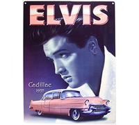 Metal Sign - Elvis Pink Cadillac Plaque métal - Metal Sign - XXX15516 - S