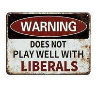 Metal Signs, Retro Sarcastic Decor, Funny Warning Sign, Humorous Home Wall Art Metal Signs for Room Office Garage Cafe, Bar Wall Outdoor Gift Decoration Humor Collector Fans