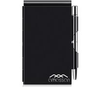 Metal Small Notebook Mini Notepad Notas de bolsillo pequeo de bolsillo Notas de aluminio con mini bolgrafo de metal y sbanas de 60 pginas - Memo