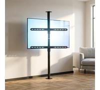 Metal Soporte De Techo para TV LCD con Marco Giratorio De 360 Grados, Compatible con Pantallas LED De 32 A 75 Pulgadas(170-205cm)