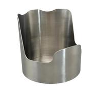 Metal Spoon Rest Holder | Durable Stainless Steel Lid Rack | Upright Utensil Storage Stand, Drip Resistant Kitchen Accessory, Space Saving Organizer | For Soup Spoons Turners Brushes Serving Tools Cou
