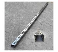 Metal Stainless Steel Linear Gutter Strainers Narrow Trench Drain Grating Slim Long Drainage Channel for Yard Garage Deck Patio Splicable Water Diverter