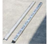 Metal Stainless Steel Linear Gutter Strainers Outdoor Patio Drainage Channel Trench Drain Kit for Garden Sidewalk Parking Deck and Bathroom Floor Drain