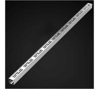 Metal Stainless Steel Trench Drain Kit Linear Gutter Strainers for Efficient Channel Drainage in Patio Deck Garden Sidewalk and Bathroom