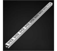 Metal Stainless Steel Trench Drain Kit Linear Gutter Strainers for Efficient Channel Drainage in Patio Deck Garden Sidewalk and Bathroom