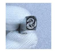Metal stamping kit Herramienta de estampado de metal para los doce animales del zodíaco, utilizada para tallar joyas, cuero y bisutería.(Dragon,7mm)