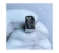 Metal stamping kit Herramienta de estampado de metal para los doce animales del zodíaco, utilizada para tallar joyas, cuero y bisutería.(Ox,5mm)