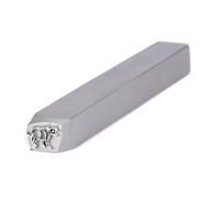 Metal stamping kit Herramienta para estampar y tallar estampados de metal para animales de los doce signos del zodíaco, good para cuero y joyería.(Ox)